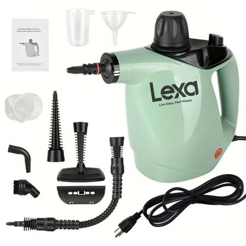 جهاز البخار ياتي مع 14 قطعة